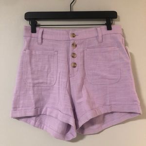 High waisted shorts
